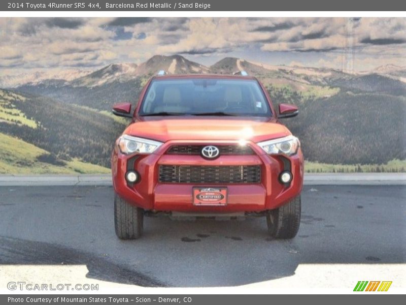 Barcelona Red Metallic / Sand Beige 2014 Toyota 4Runner SR5 4x4