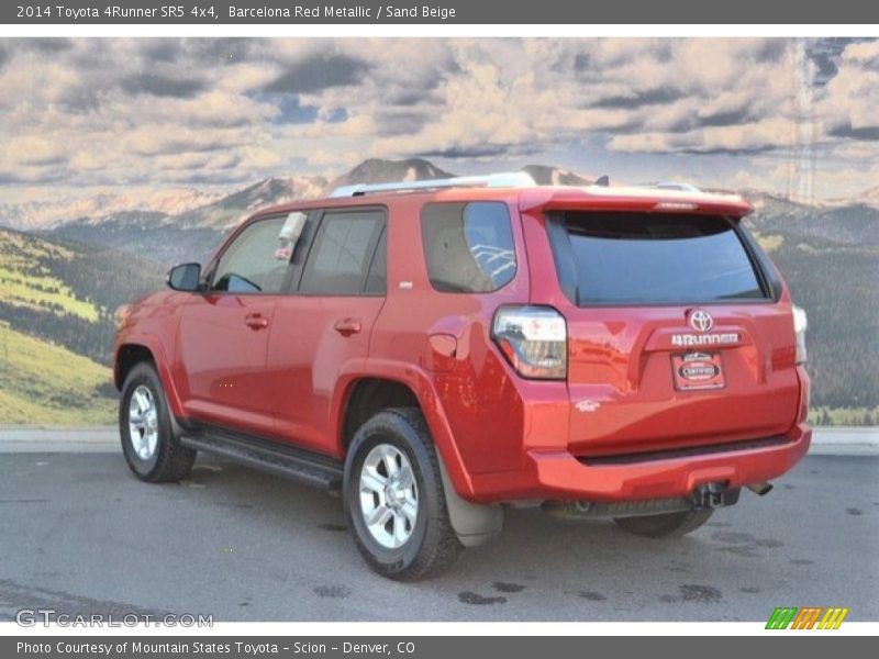 Barcelona Red Metallic / Sand Beige 2014 Toyota 4Runner SR5 4x4