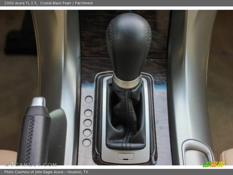 Crystal Black Pearl / Parchment 2009 Acura TL 3.5