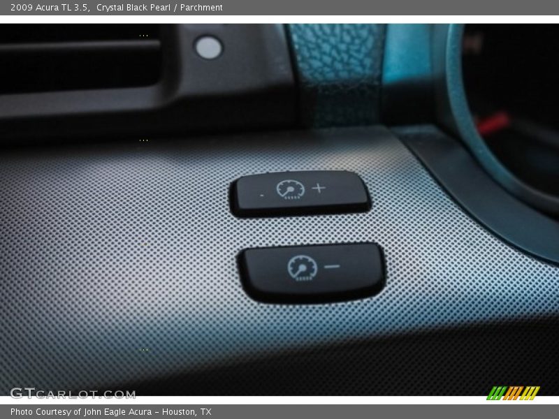 Crystal Black Pearl / Parchment 2009 Acura TL 3.5