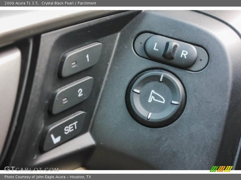 Crystal Black Pearl / Parchment 2009 Acura TL 3.5