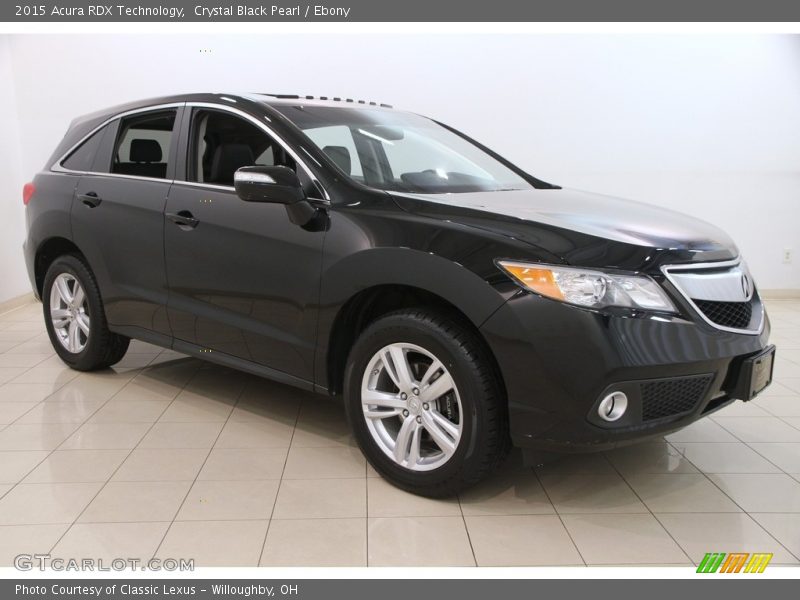 Crystal Black Pearl / Ebony 2015 Acura RDX Technology