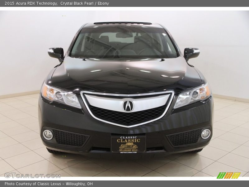 Crystal Black Pearl / Ebony 2015 Acura RDX Technology