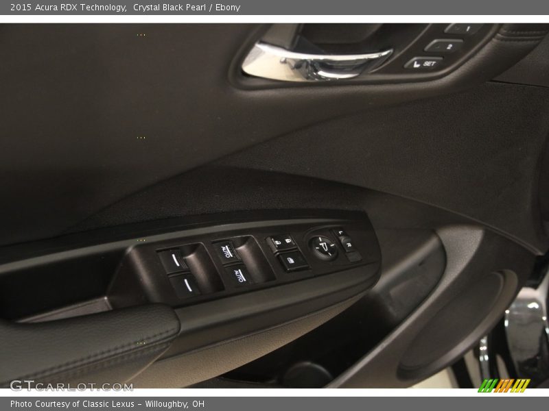 Crystal Black Pearl / Ebony 2015 Acura RDX Technology