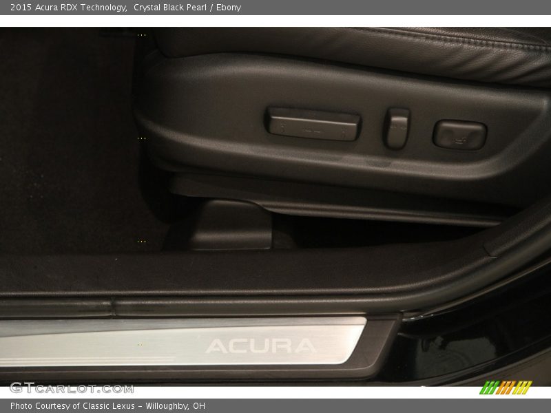 Crystal Black Pearl / Ebony 2015 Acura RDX Technology