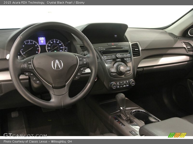 Crystal Black Pearl / Ebony 2015 Acura RDX Technology