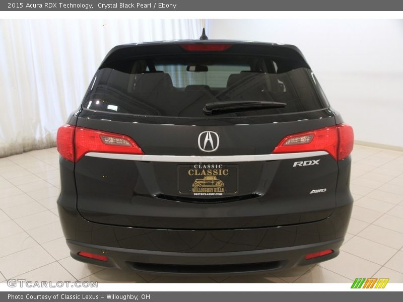 Crystal Black Pearl / Ebony 2015 Acura RDX Technology