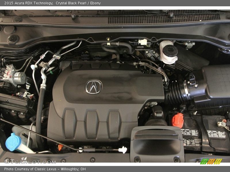 Crystal Black Pearl / Ebony 2015 Acura RDX Technology