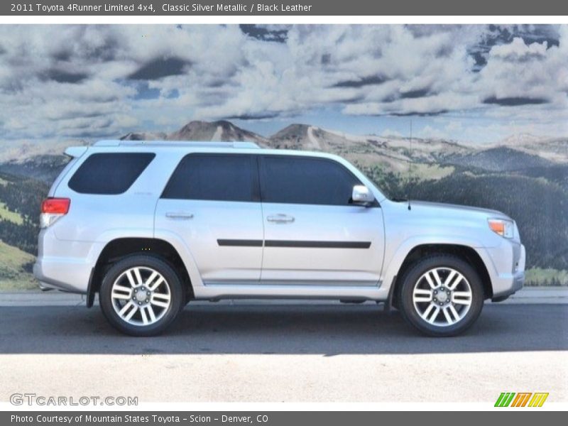 Classic Silver Metallic / Black Leather 2011 Toyota 4Runner Limited 4x4