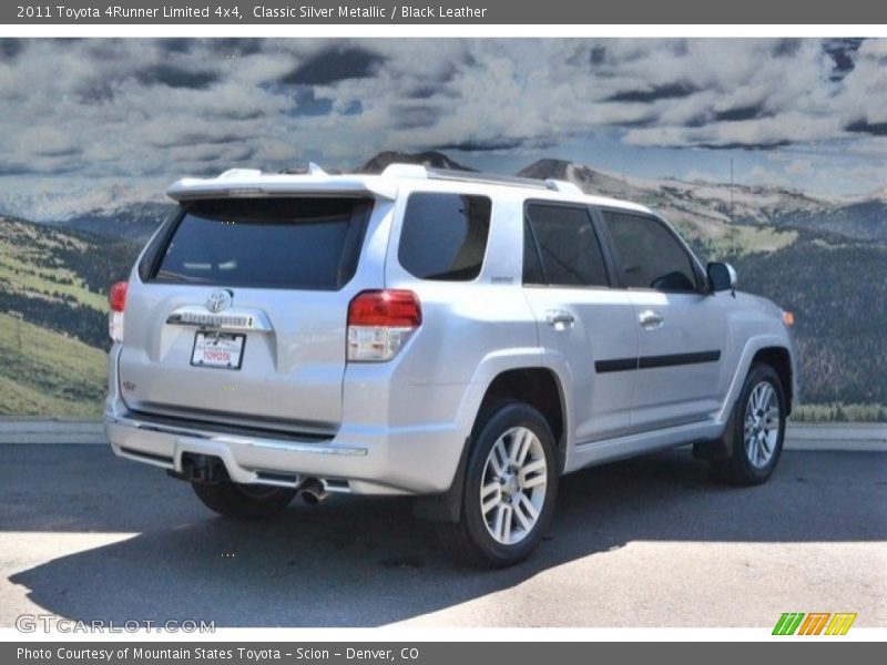 Classic Silver Metallic / Black Leather 2011 Toyota 4Runner Limited 4x4