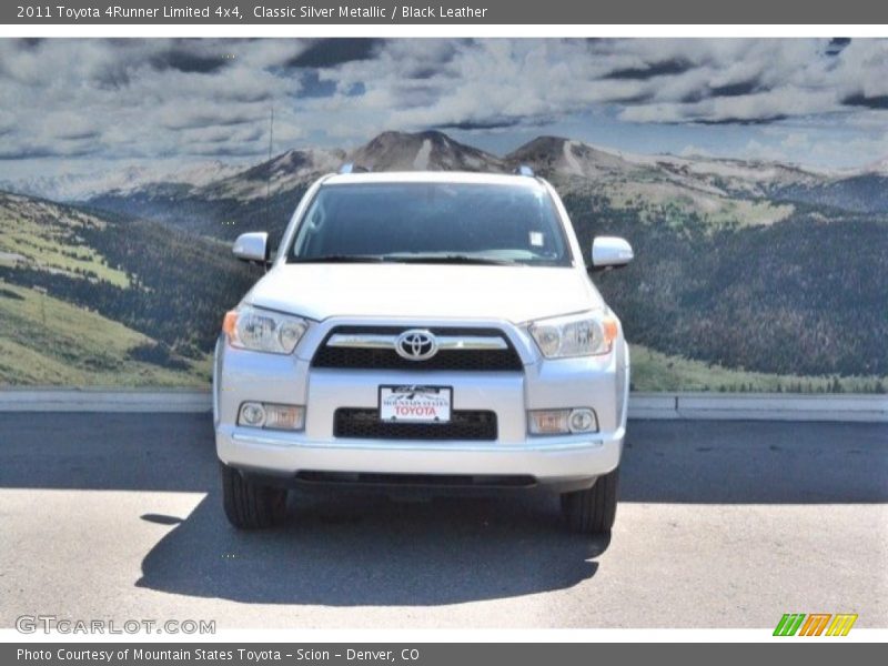 Classic Silver Metallic / Black Leather 2011 Toyota 4Runner Limited 4x4