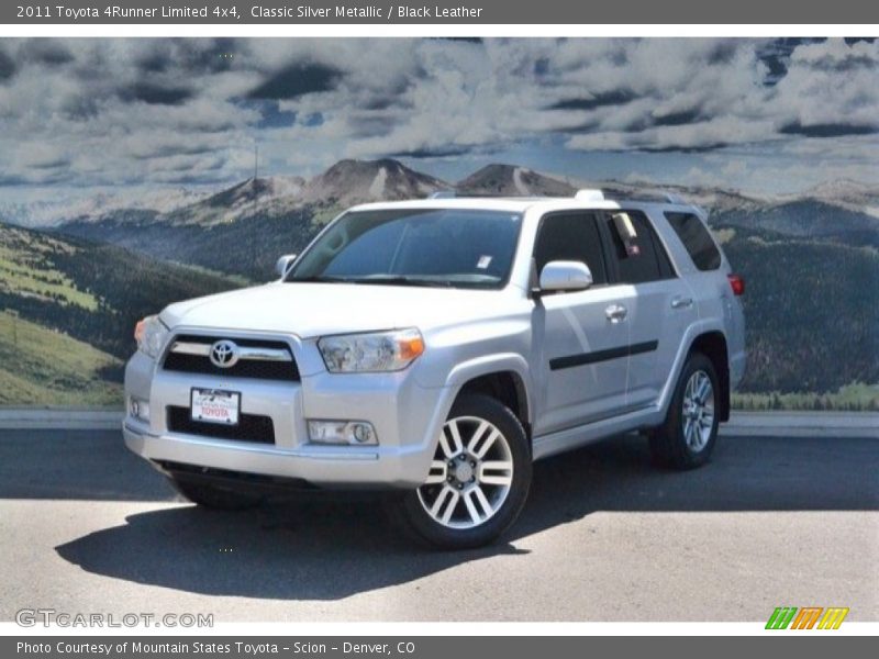 Classic Silver Metallic / Black Leather 2011 Toyota 4Runner Limited 4x4