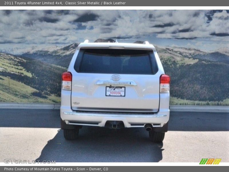 Classic Silver Metallic / Black Leather 2011 Toyota 4Runner Limited 4x4