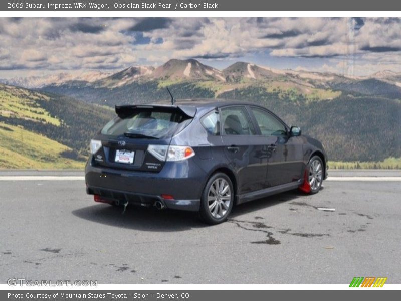 Obsidian Black Pearl / Carbon Black 2009 Subaru Impreza WRX Wagon