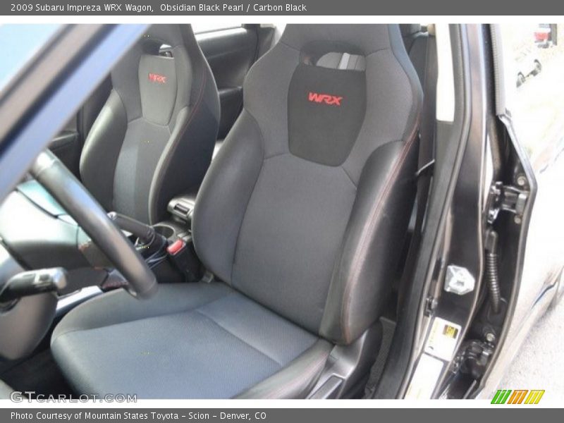 Obsidian Black Pearl / Carbon Black 2009 Subaru Impreza WRX Wagon