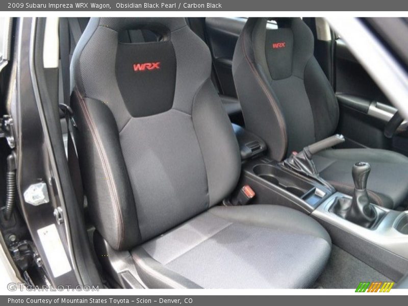 Obsidian Black Pearl / Carbon Black 2009 Subaru Impreza WRX Wagon