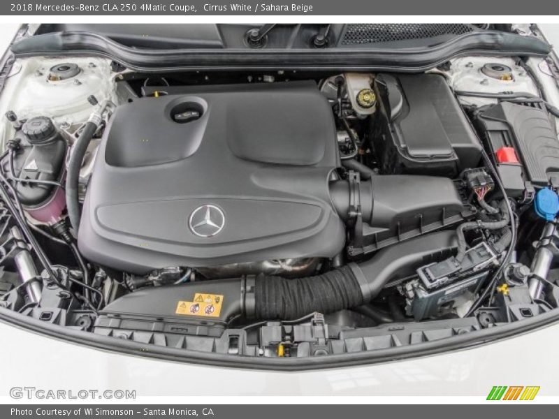  2018 CLA 250 4Matic Coupe Engine - 2.0 Liter Twin-Turbocharged DOHC 16-Valve VVT 4 Cylinder