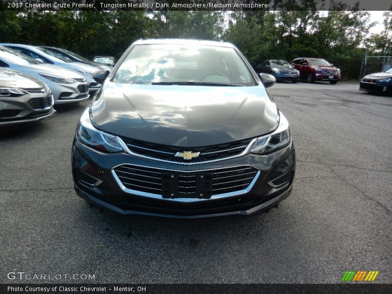 Tungsten Metallic / Dark Atmosphere/Medium Atmosphere 2017 Chevrolet Cruze Premier