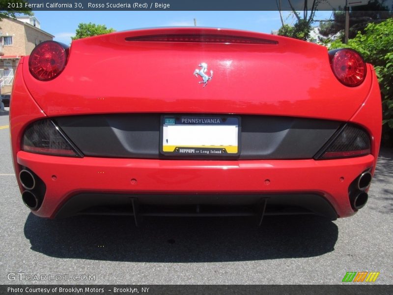 Rosso Scuderia (Red) / Beige 2013 Ferrari California 30