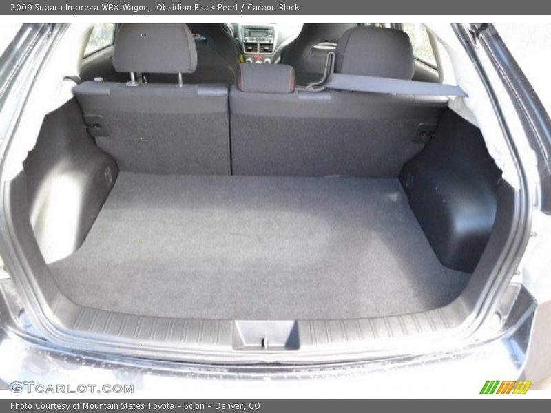 Obsidian Black Pearl / Carbon Black 2009 Subaru Impreza WRX Wagon