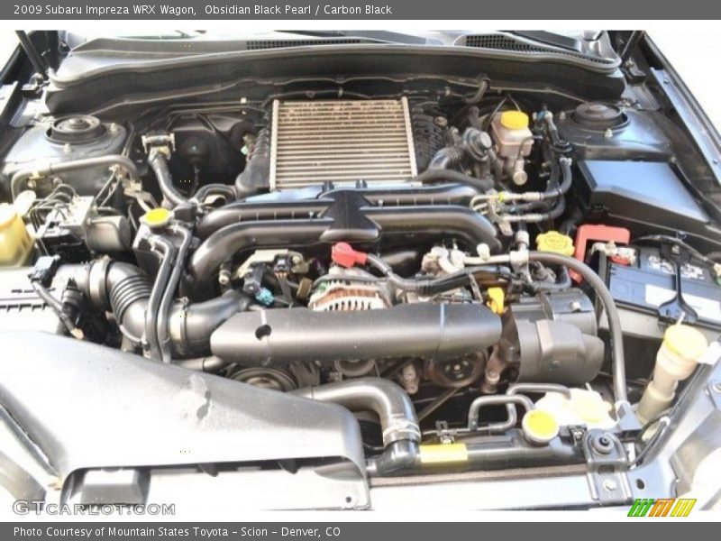 Obsidian Black Pearl / Carbon Black 2009 Subaru Impreza WRX Wagon