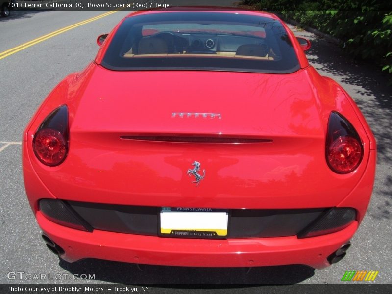 Rosso Scuderia (Red) / Beige 2013 Ferrari California 30