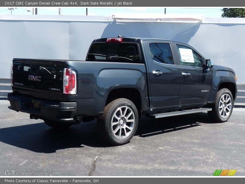 Dark Slate Metallic / Jet Black 2017 GMC Canyon Denali Crew Cab 4x4