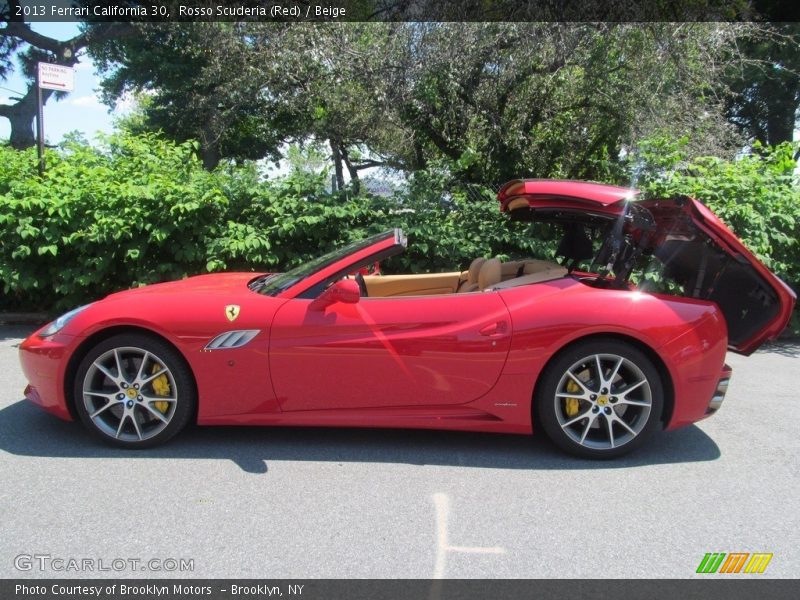 Rosso Scuderia (Red) / Beige 2013 Ferrari California 30