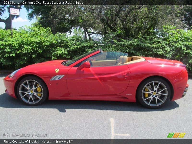 Rosso Scuderia (Red) / Beige 2013 Ferrari California 30