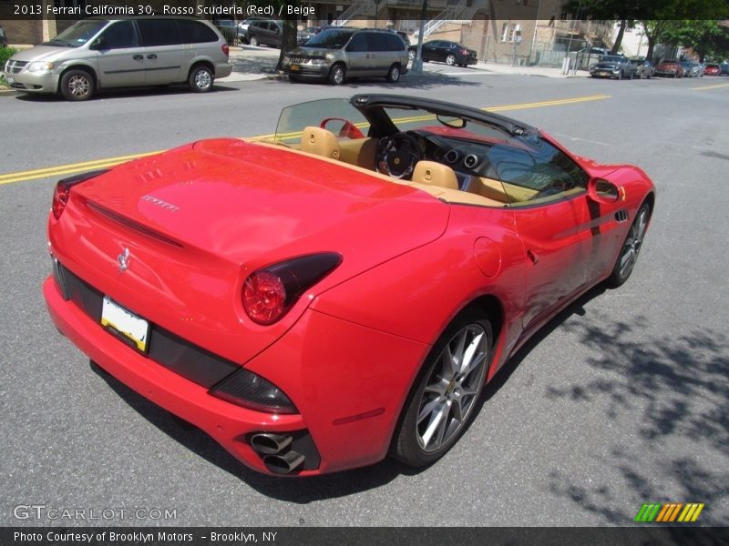 Rosso Scuderia (Red) / Beige 2013 Ferrari California 30