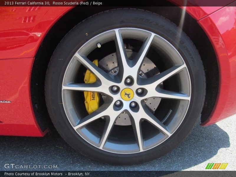 Rosso Scuderia (Red) / Beige 2013 Ferrari California 30