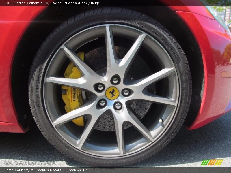 Rosso Scuderia (Red) / Beige 2013 Ferrari California 30