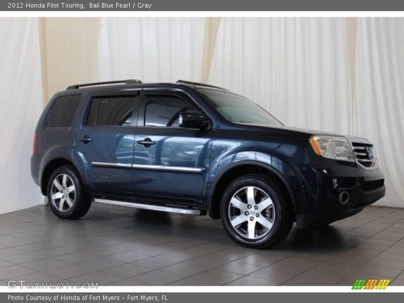 Bali Blue Pearl / Gray 2012 Honda Pilot Touring