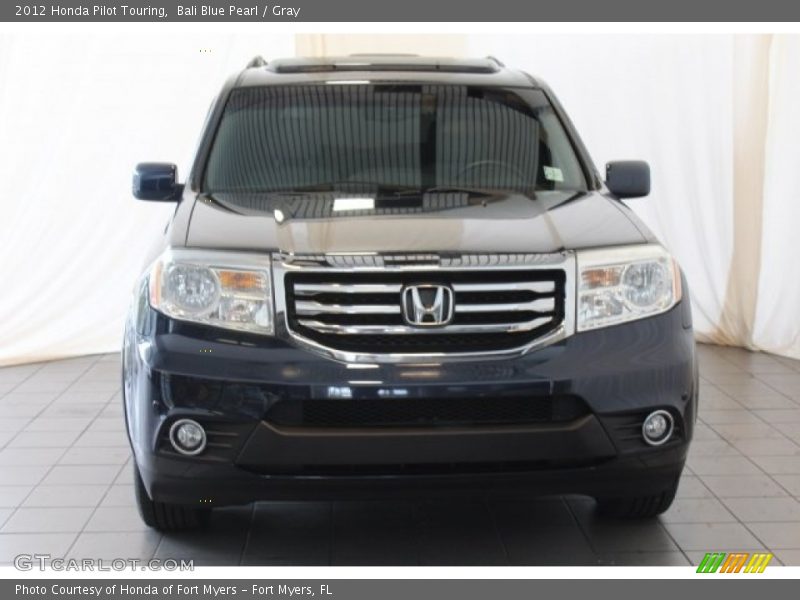 Bali Blue Pearl / Gray 2012 Honda Pilot Touring