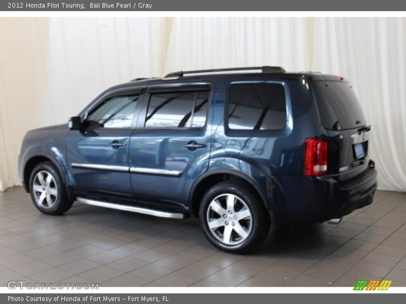 Bali Blue Pearl / Gray 2012 Honda Pilot Touring