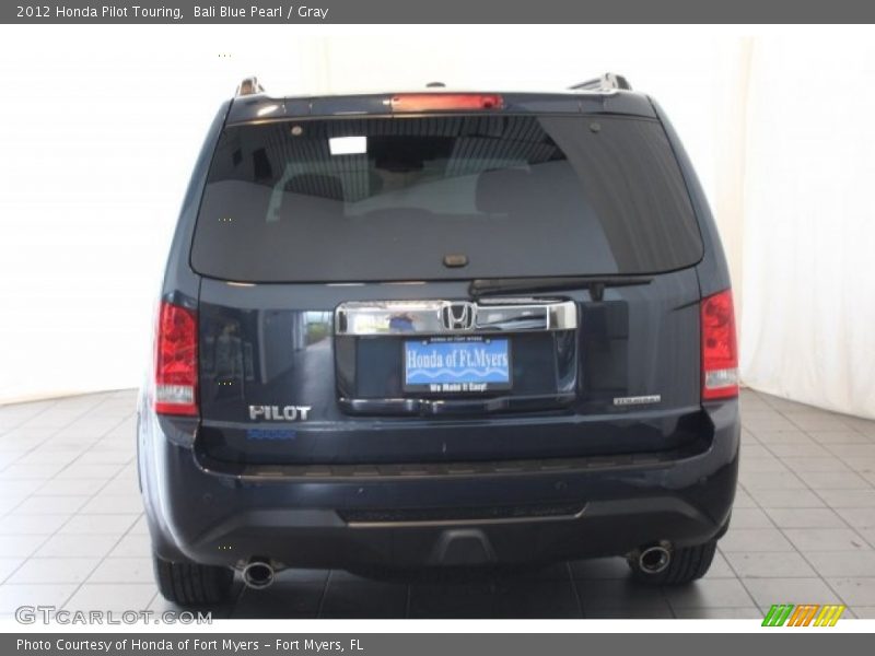 Bali Blue Pearl / Gray 2012 Honda Pilot Touring