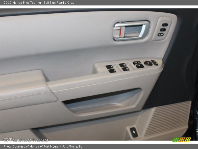 Bali Blue Pearl / Gray 2012 Honda Pilot Touring