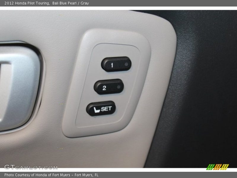 Bali Blue Pearl / Gray 2012 Honda Pilot Touring