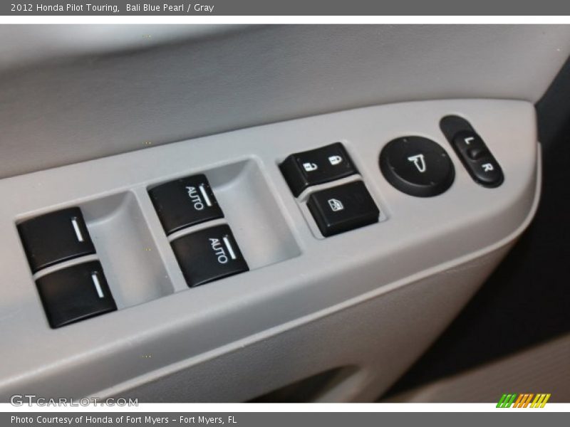 Bali Blue Pearl / Gray 2012 Honda Pilot Touring