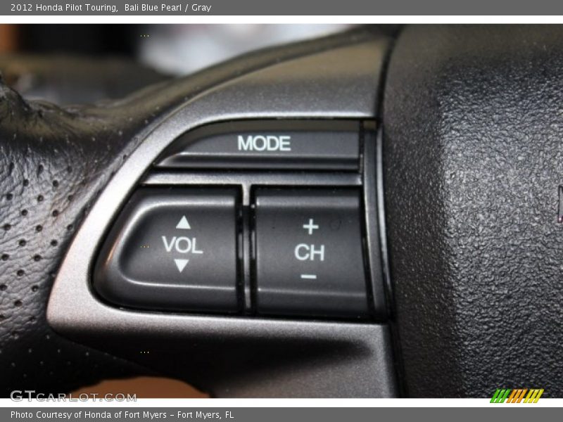 Bali Blue Pearl / Gray 2012 Honda Pilot Touring