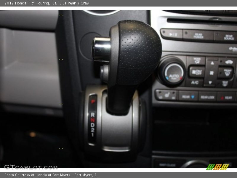 Bali Blue Pearl / Gray 2012 Honda Pilot Touring