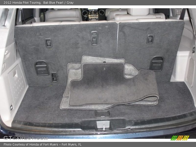Bali Blue Pearl / Gray 2012 Honda Pilot Touring