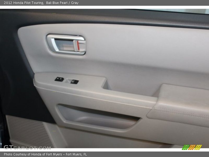 Bali Blue Pearl / Gray 2012 Honda Pilot Touring