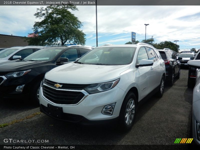 Iridescent Pearl Tricoat / Jet Black 2018 Chevrolet Equinox LT