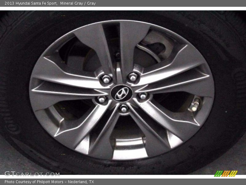 Mineral Gray / Gray 2013 Hyundai Santa Fe Sport