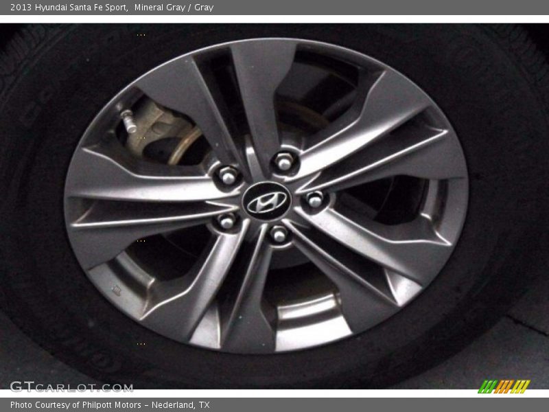 Mineral Gray / Gray 2013 Hyundai Santa Fe Sport