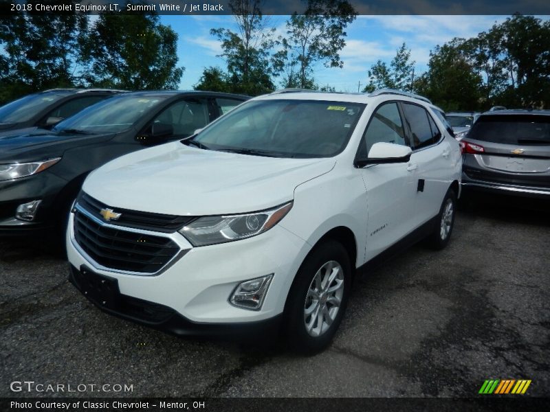 Summit White / Jet Black 2018 Chevrolet Equinox LT