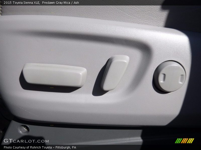Predawn Gray Mica / Ash 2015 Toyota Sienna XLE