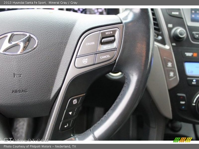 Mineral Gray / Gray 2013 Hyundai Santa Fe Sport