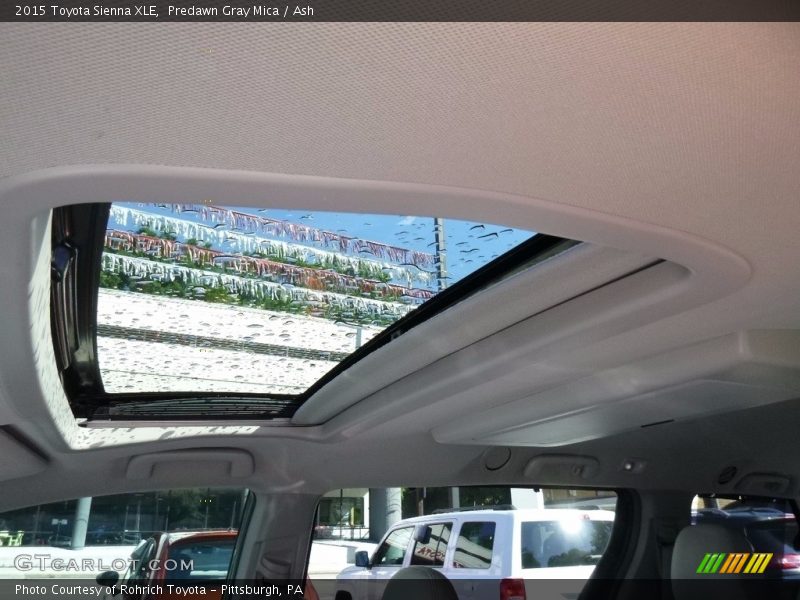 Predawn Gray Mica / Ash 2015 Toyota Sienna XLE